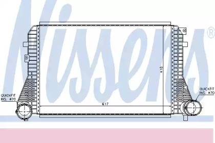 Интеркулер 96715 NISSENS